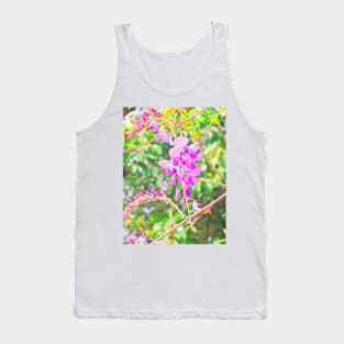 Little Purple Flowers Tank Top